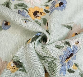 Rayon Crinkle 1D1583 Butterfly Green