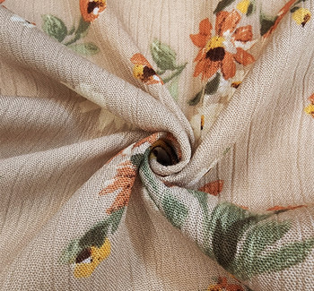 Rayon Crinkle 1D1583 Hazelnut