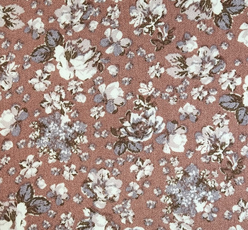 Rayon Crinkle 1D1590 Rose Fabric, 50/52" wide - fabric detail view 2