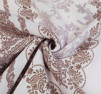 Rayon Crinkle 1D1478 Iris Fabric, 50/52" wide - fabric detail view 2