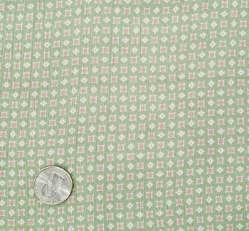 Rayon Crinkle 1D1678 Laurel Green Fabric, 50/52" wide - fabric detail view 2