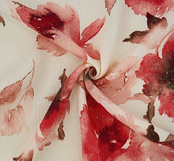 Rayon Crinkle 1D1498 Neutral Fabric, 50/52" wide - fabric product image
