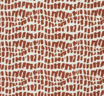 Rayon Crinkle 1D1164 Brick Fabric, 50/52" wide - fabric detail view 2