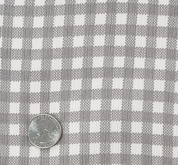 Rayon Crinkle 1D1649 Dark Cement Fabric, 50/52" wide - fabric detail view 2