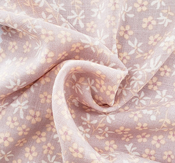 Rayon Slub 1D1647 Cameo Rose Fabric, 55/56" wide - fabric detail view 2