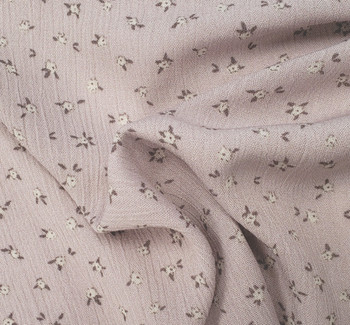 Rayon Crinkle 1D1614 Rose Dust Fabric, 50/52" wide - fabric product image