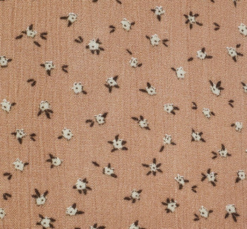 Rayon Crinkle 1D1614 Sandstone Fabric, 50/52" wide - fabric detail view 2