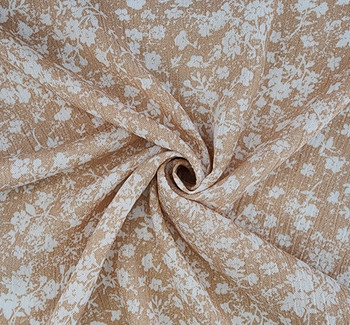 Rayon Crinkle 1D1289 Taupe Rayon Crinkle 1D1289 Taupe