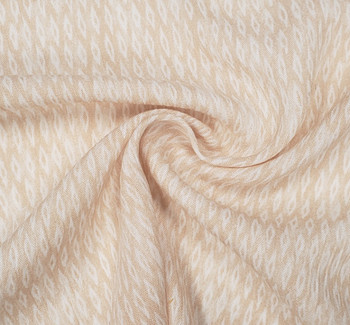Rayon Crinkle 1D1375 Apricot Fabric, 50/52" wide - fabric product image