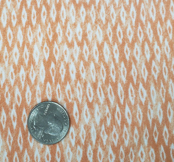 Rayon Crinkle 1D1375 Persimmon Fabric, 50/52" wide - fabric detail view 2