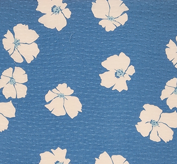 Rayon Jacquard Dobby Dot 1D1104 Blue Rayon Jacquard Dobby Dot 1D1104 Blue