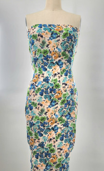 Rayon Crinkle 1D1875 Turquoise