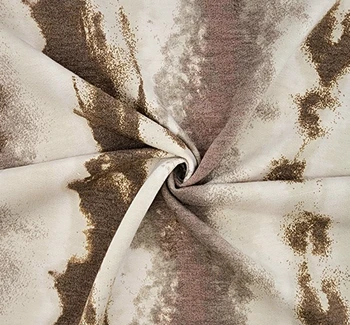 French Terry 1D1376 Taupe/Brown fabric by the yard, 58/60 inches wide