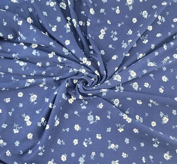 Brushed DTY 1D1276 Navy fabric by the yard, 58/59 inches wide