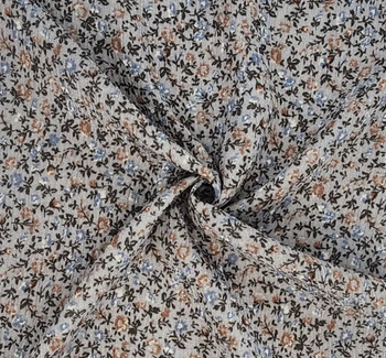 Rayon Crinkle 1A535 Gray fabric by the yard, 50/52 inches wide