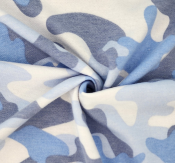 French Terry 1D1237 Blue