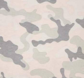 French Terry 1D1237 Silver fabric color and pattern detail, 58/60 inches wide