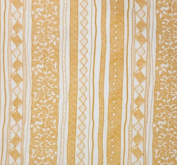 Rayon Crinkle 1D1109 Yellow/Ivory fabric color and pattern detail, 50/52 inches wide