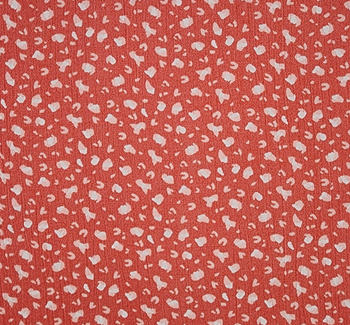 Rayon Crinkle 1D1167 Burnt Coral