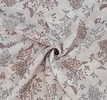 Rayon Crinkle 1D1456 Mauve fabric by the yard, 50/52 inches wide