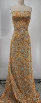 Rayon Crinkle 1D1675 Yellow