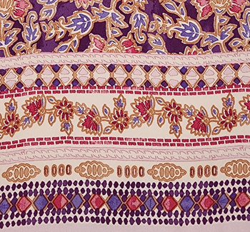 Rayon Messy Crepe 1D1877 Purple