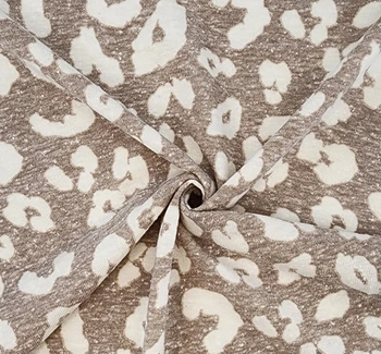T/C/R Jersey 1D1189 Khaki/Beige fabric by the yard, 57/59 inches wide