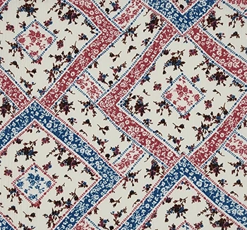 Rayon Crinkle 1D1659 Spring Blue fabric color and pattern detail, 50/52 inches wide