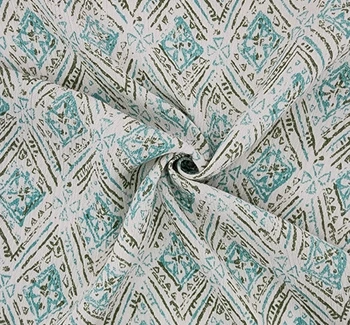 Rayon Crinkle 1D1795 Aqua fabric by the yard, 50/52 inches wide