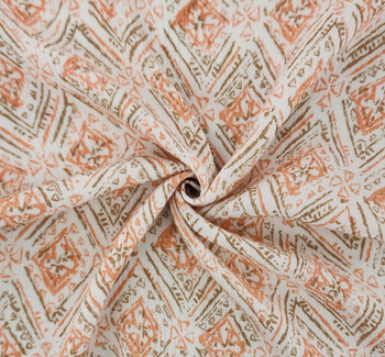 Rayon Crinkle 1D1795 Orange