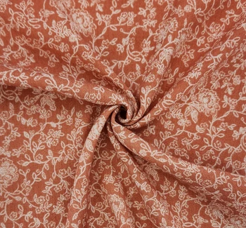 Rayon Crinkle 1D1646 Canyon Sunset fabric by the yard, 50/52 inches wide
