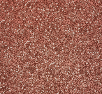 Rayon Crinkle 1D1698 Coral Pink fabric color and pattern detail, 50/52 inches wide