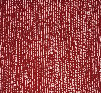 Rayon Crinkle 1D564 Red fabric color and pattern detail, 50/52 inches wide