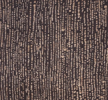 Rayon Crinkle 1D564 Asphalt Gray fabric color and pattern detail, 50/52 inches wide