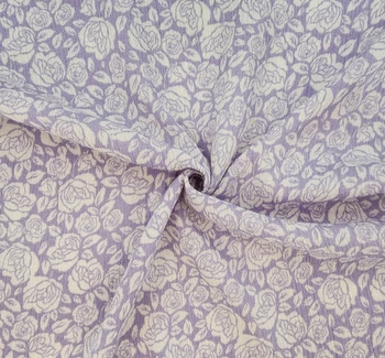 Rayon Crinkle 1D1782 Violet fabric by the yard, 50/52 inches wide