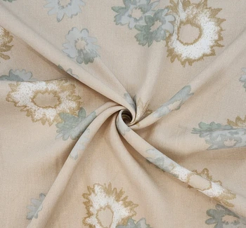 Rayon Poplin 1D1643 Cream Bread fabric by the yard, 55/56 inches wide