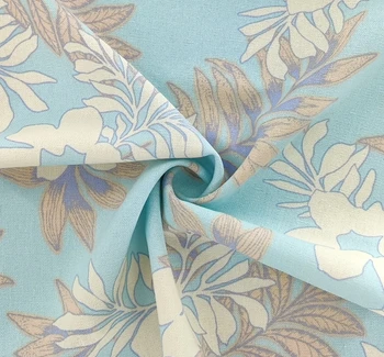 Rayon Linen 1D1943 Blue Glow fabric by the yard, 51/53 inches wide
