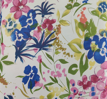 Hi Multi Chiffon Ivory/Pink