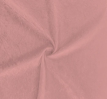 Crushed Panne Velour Mauve fabric by the yard, 58/60 inches wide