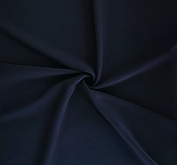 Techno Crepe Dark Navy fabric by the yard, 58/60 inches wide