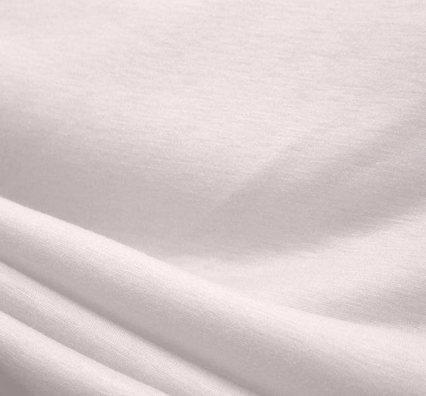 Jersey Poly/Ray White Apparel Fabric