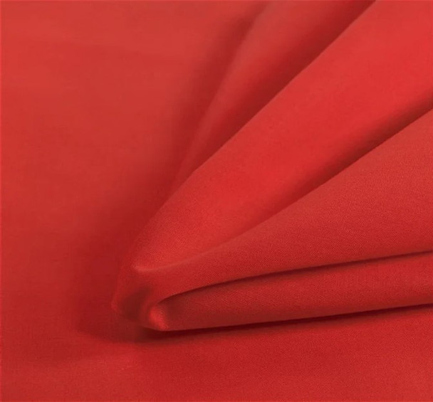 Broadcloth Solid Red