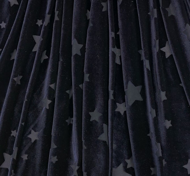 Burnout Velvet Stars 1D843 Navy