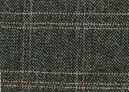 Tweed Bolivia Brown/Light Blue Width 57/58 Apparel Fabric