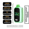 Green Apple Beri Crush 50K Disposable Vape Specifications