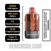 White Strawberry Beri Cliq 50K Disposable Vape Pod Specifications