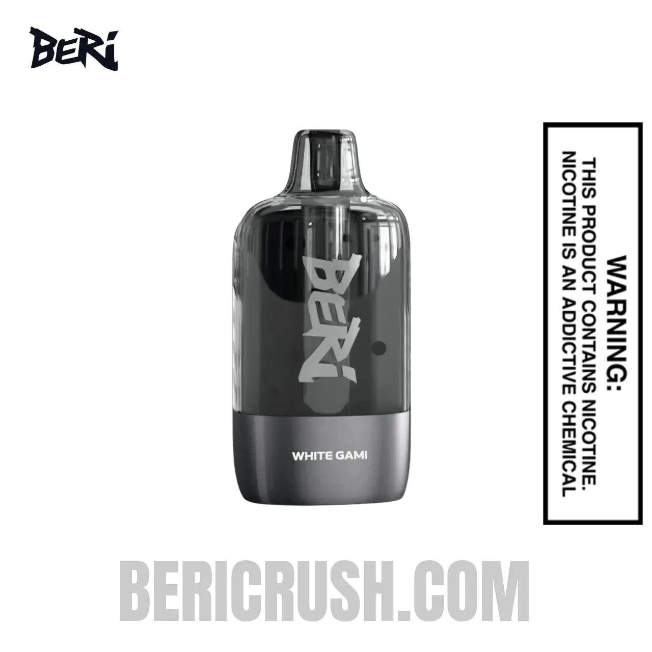 White Gami Beri Cliq 50K Disposable Vape Pod