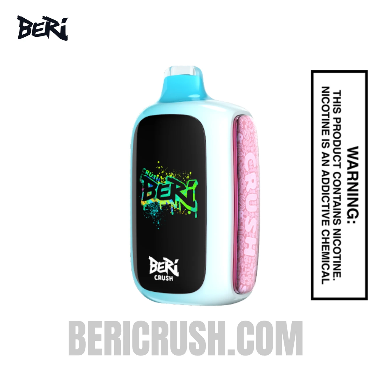 Miami Mint Beri Crush 50K Zero Nicotine Disposable Vape