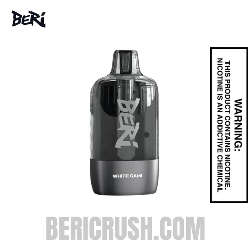 White Gami Beri Cliq 50K Disposable Vape Pod