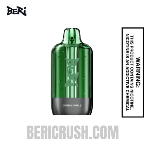 Green Apple Beri Cliq 50K Disposable Vape Pod
